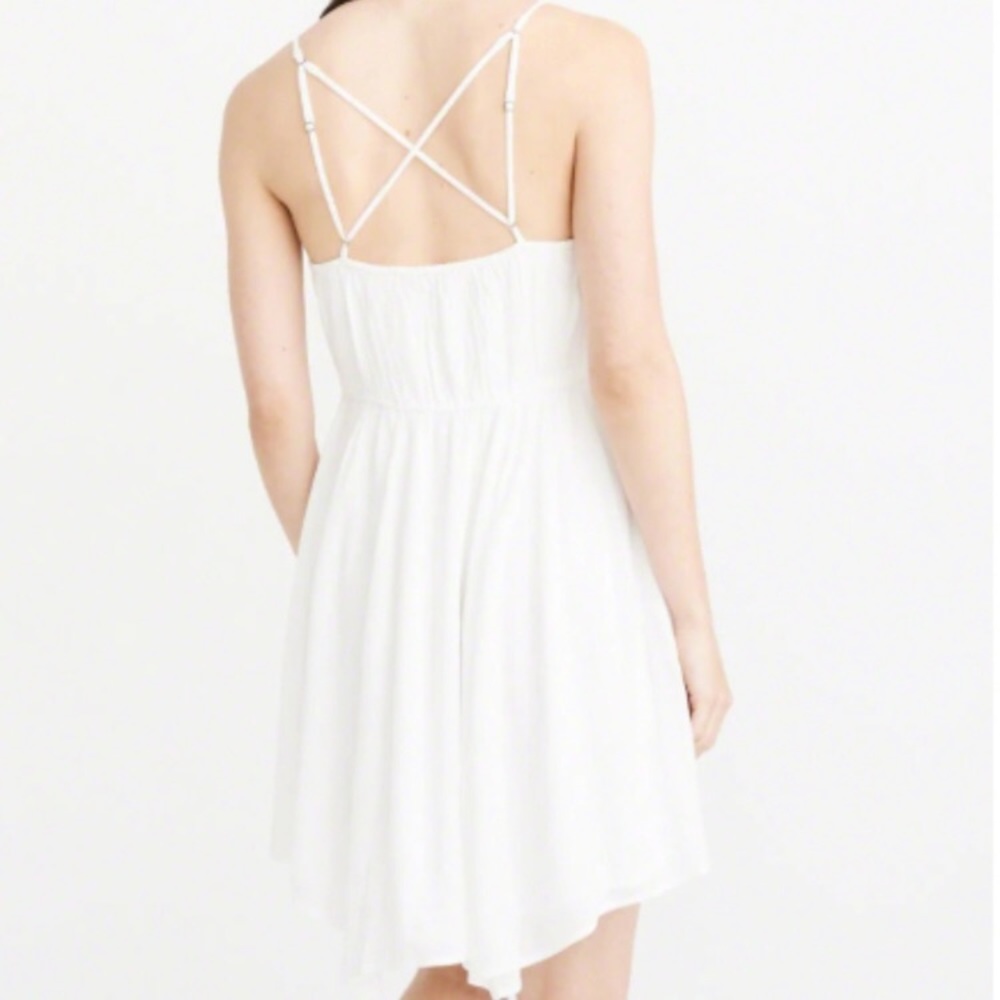 Abercrombie & Fitch Cutout Swing Dress - M - Picture 2 of 4